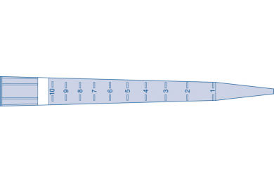 Image – 10 ml Makro Filterspitze, Typ Gilson, graduiert