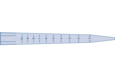 Image – 10 ml Makro Spitze, Typ Gilson, graduiert