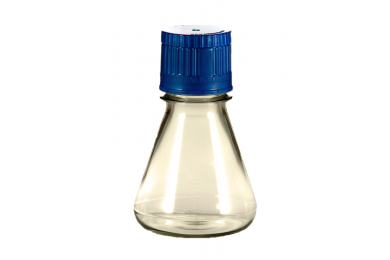 Image – E5000-1012 _125 ml Erlenmeyer flask with screw cap, Flat