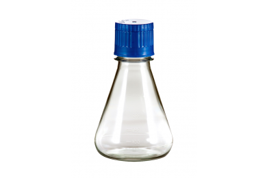 Image – E5000-1025_250 ml Erlenmeyer flask with screw cap, Flat