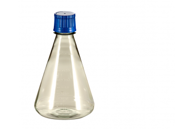 Image – E5000-1200_2000 ml Erlenmeyer flask with screw cap, Flat