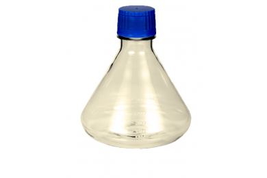 Image – E5000-1300_3000 ml Erlenmeyer flask with screw cap, Flat